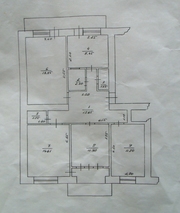 Срочно продается 4-ох комнатная квартира в г.Берегово