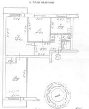 Продаю 3-комнатную квартиру в г.Алчевск (центр), Луганская область