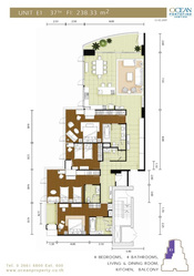 Продам квартиру в Паттайе с видом на море и яхт клуб, 37 этаж