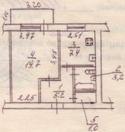 ПРОДАМ 1-ком. квартиру в Днепропетровске