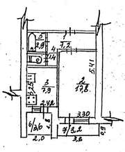 Срочно. Своя. Северный ж/м, «чешка», 5/10 кирп., 40м, док.гот., торг!